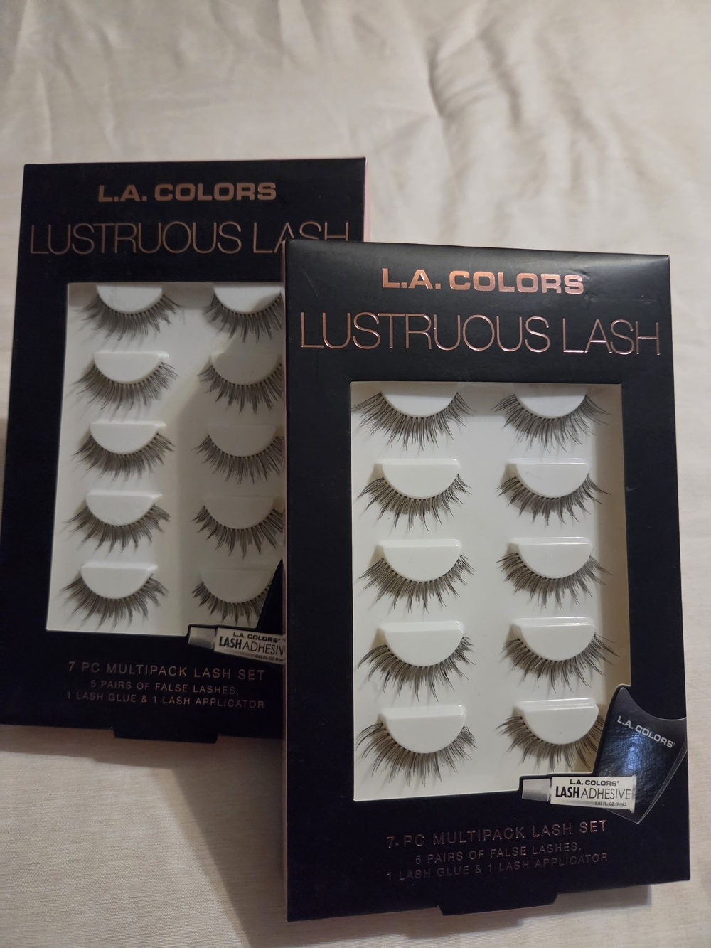 L.A. Colors Lustrous Lash Multipack - Black
